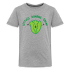 Lettuce Romaine Calm! Salad Food Pun Kids' Premium T-Shirt - heather gray