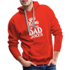 King of the Dad Jokes Men’s Premium Hoodie - red