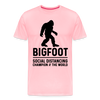 Bigfoot Social Distancing Champion of the World Men's Premium T-Shirt