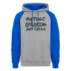 My Puns Are Armed and Dadly Colorblock Hoodie