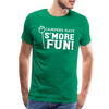 Camper's Have S'More Fun! Funny Camping Men's Premium T-Shirt - kelly green