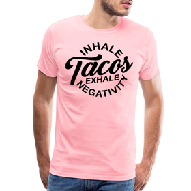 Inhale Tacos Exhale Negativity Men's Premium T-Shirt