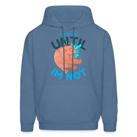 Funny Hippo I'm Calm Until I'm Not Men's Hoodie