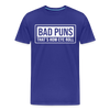 Bad Puns That's How I Roll Premium T-Shirt - royal blue