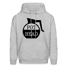 Pot Head Funny Coffee Men's Hoodie