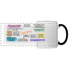 Emergency Dad Jokes Panoramic Mug