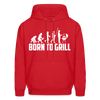 Born To Grill Evolution BBQ Heavy Blend Adult Hoodie
