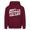 Best Grandad In The Galaxy Gildan Heavy Blend Adult Hoodie - burgundy