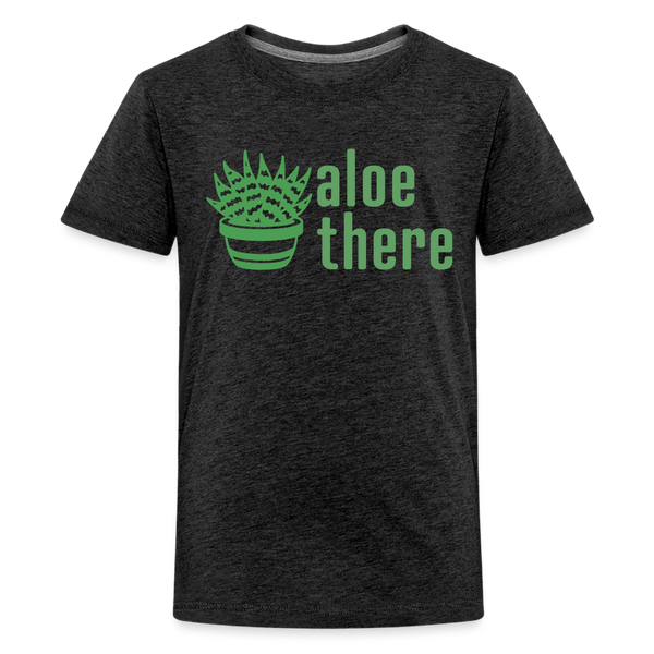 Aloe There Kids' Premium T-Shirt - charcoal grey