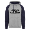 Come to the Dad Side, We Have Bad Jokes Colorblock Hoodie