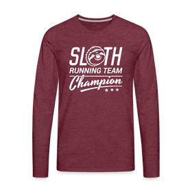Sloth Running Team Champion Men's Premium Long Sleeve T-Shirt