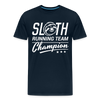 Sloth Running Team Champion Men's Premium T-Shirt