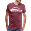 Surviving Fatherhood One Dad Joke at a Time Men's Premium T-Shirt