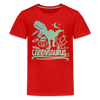 Candysaurus T-Rex Halloween Kids' Premium T-Shirt