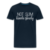 Not Slim Kinda Shady Men's Premium T-Shirt - deep navy