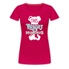 This T-Shirt is Humerus Funny Pun Women’s Premium T-Shirt - dark pink