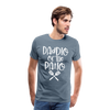 Daddio of the Patio BBQ Dad Premium T-Shirt