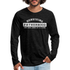 Surviving Fatherhood One Dad Joke at a Time Men's Premium Long Sleeve T-Shirt - charcoal grey