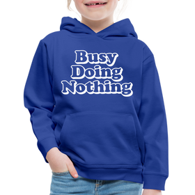 Busy Diong Nothing Funny Kids‘ Premium Hoodie
