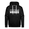 Don't be Afraid to Take Whisks Funny Men’s Premium Hoodie - charcoal grey