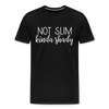 Not Slim Kinda Shady Men's Premium T-Shirt - black