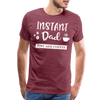 Instand Dad Just Add Coffee Men's Premium T-Shirt