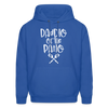 Daddio of the Patio BBQ Dad Heavy Blend Adult Hoodie