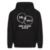 Dad Jokes Where the Magic Happens Funny Men's Hoodie