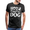 Hot Diggity Dog BBQ Grilling Men's Premium T-Shirt - black
