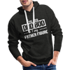 You Say Dad Bod I Say Father Figure Funny Fathers Day Men’s Premium Hoodie
