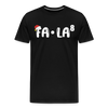 Fa-La Funny Christmas Men's Premium T-Shirt - black