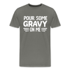 Thanksgiving Pour Some Gravy on Me Men's Premium T-Shirt
