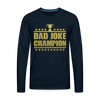 Dad Joke Champion Long Sleeve T-Shirt - deep navy