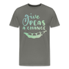Give Peas a Chance Pun Men's Premium T-Shirt