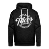 Inhale Tacos Exhale Negativity Men’s Premium Hoodie - charcoal grey