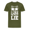 I Like Pig Butts and I Cannot Lie Funny BBQ Men's Premium T-Shirt