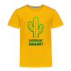 Lookin' Sharp! Cactus Pun Toddler Premium T-Shirt