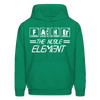 FATHER The Noble Element Periodic Elements Heavy Blend Adult Hoodie - kelly green