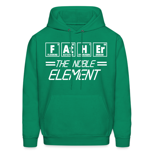 FATHER The Noble Element Periodic Elements Heavy Blend Adult Hoodie - kelly green