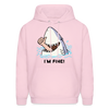 I'm Fine Shark Men's Hoodie