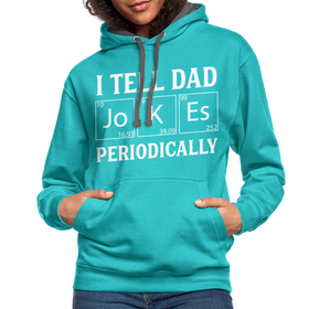 I Tell Dad Jokes Periodically Heavy Blend Adult Hoodie