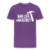 Dad Life Nailed It Men's Premium T-Shirt - purple