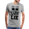 I Like Pig Butts and I Cannot Lie Funny BBQ Men's Premium T-Shirt