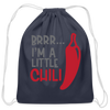 Brrr...I'm a Little Chili Food Pun Cotton Drawstring Bag
