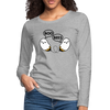 Boo Bees Funny Halloween Women's Premium Long Sleeve T-Shirt