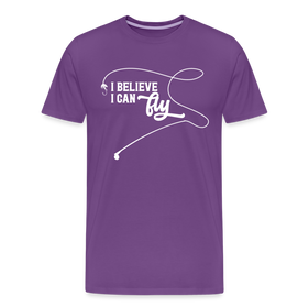 I Believe I Can Fly Fishing Men's Premium T-Shirt
