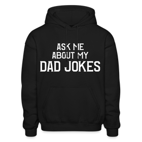 Ask Me About My Dad Jokes Gildan Heavy Blend Adult Hoodie