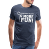 Camper's Have S'More Fun! Funny Camping Men's Premium T-Shirt - heather blue