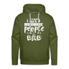 My Favorite People Call Me Dad Father's Day Men’s Premium Hoodie - olive green