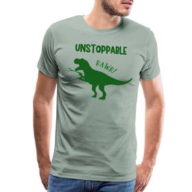Unstoppable T-Rex Dinosaur Men's Premium T-Shirt